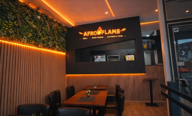 AfroFlame Düsseldorf official interior ambiance photo